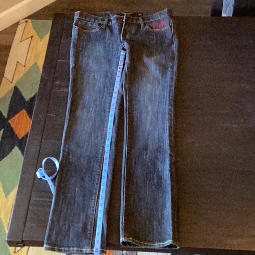 Ed Hardy beaded jaguar Jeans 28x32